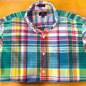 J. Crew Factory Long Sleeve Button Up Shirt (Slim)